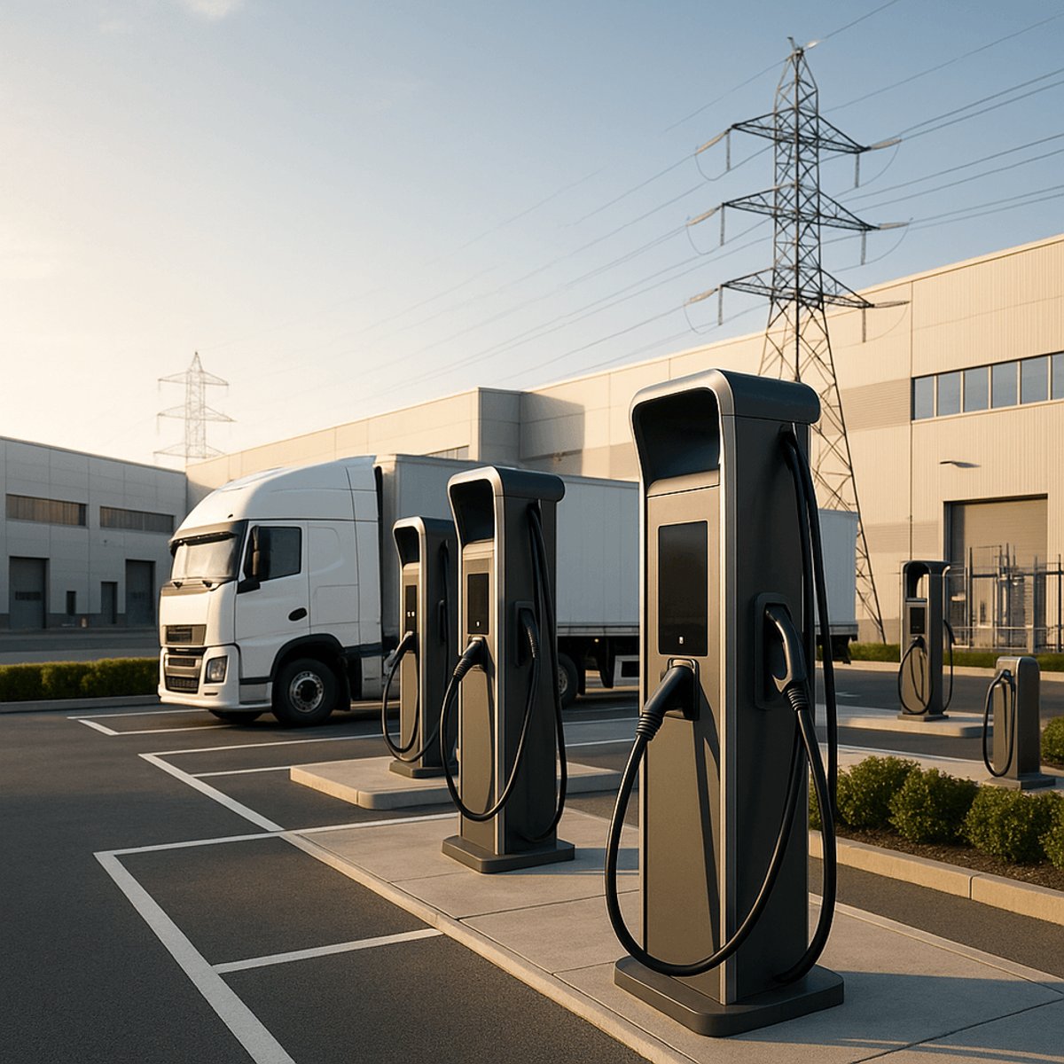 EV Realty raises $75M to build charging hubs for electric trucks