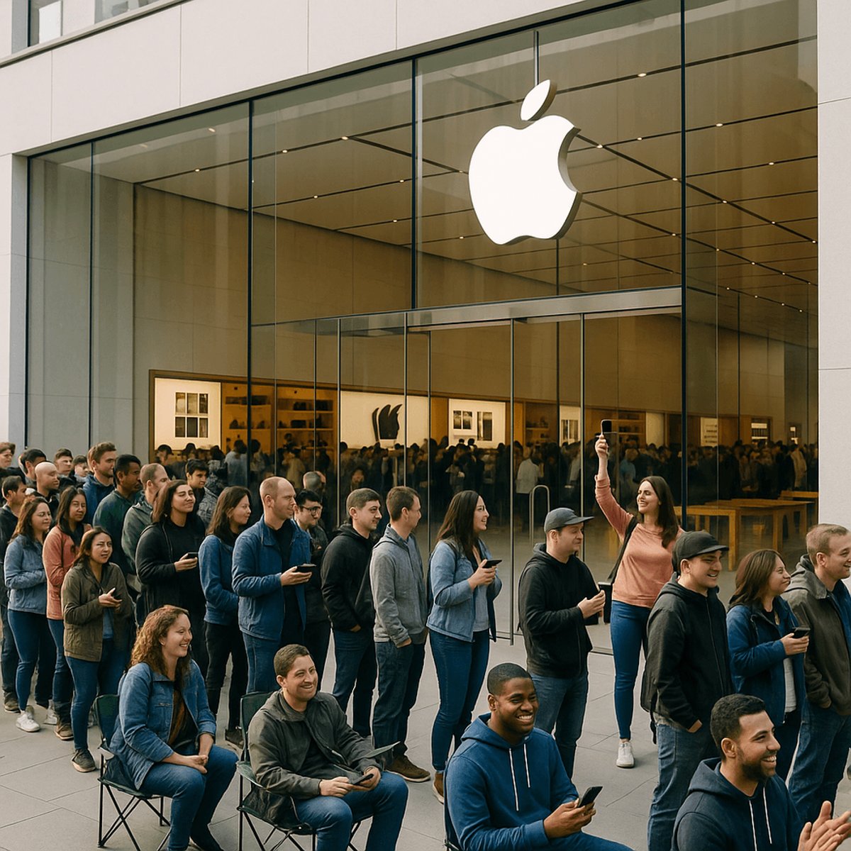 iPhone 17 Launch Draws Global Lines as Apple Fights China Rivals