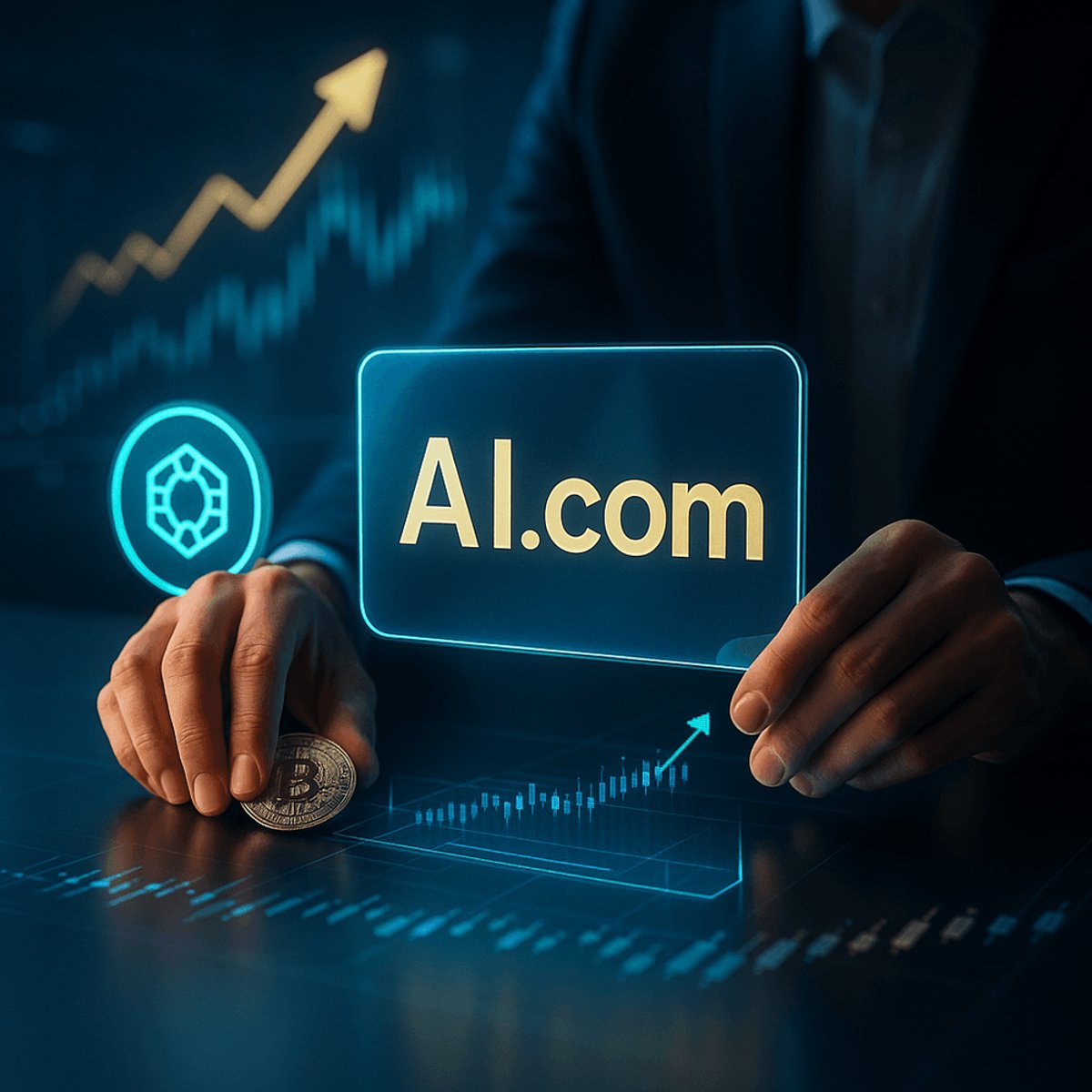 Crypto.com drops $70M on AI.com in record domain deal