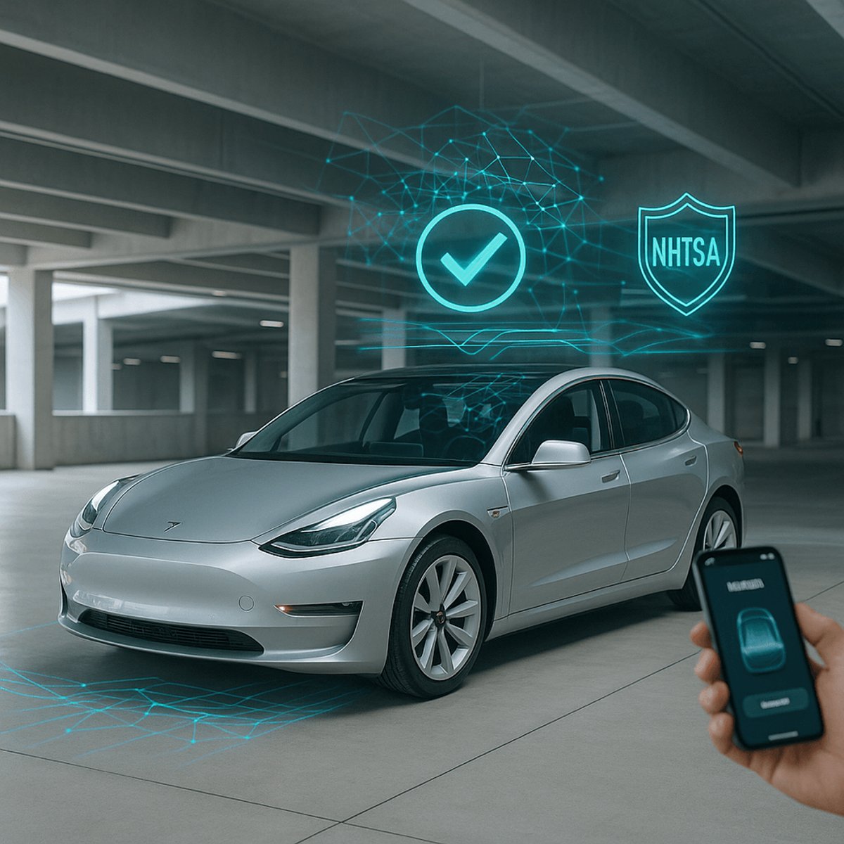 Tesla Dodges NHTSA Probe on Smart Summon Feature