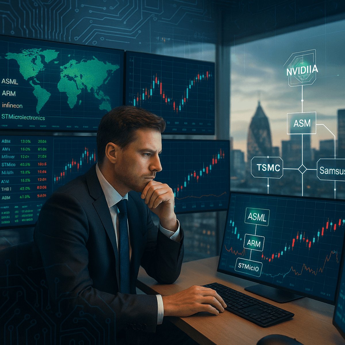 European Tech Stocks Brace for Nvidia Earnings Impact