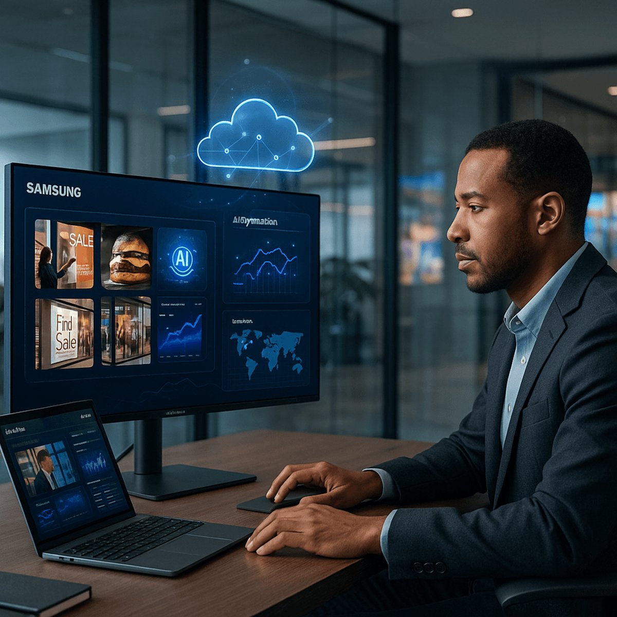 Samsung Launches AI-Powered Cloud Platform for Enterprise Displays