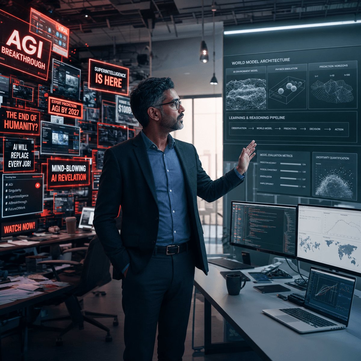 AMI Labs CEO rejects 'AGI' hype in AI terminology debate