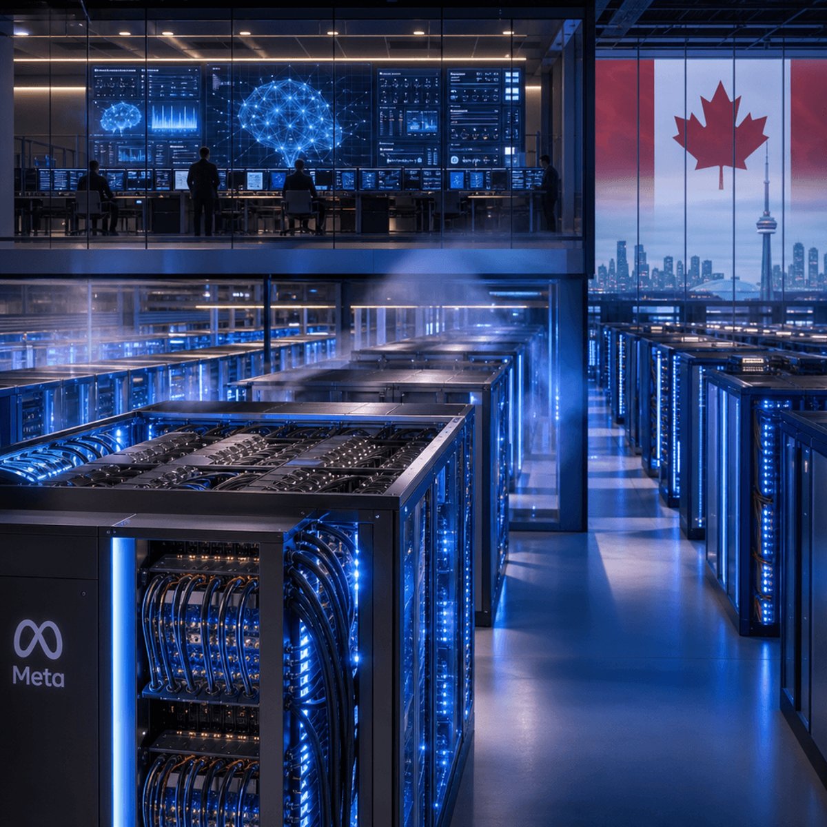 Meta Plans First Major Canadian Data Center for AI Push