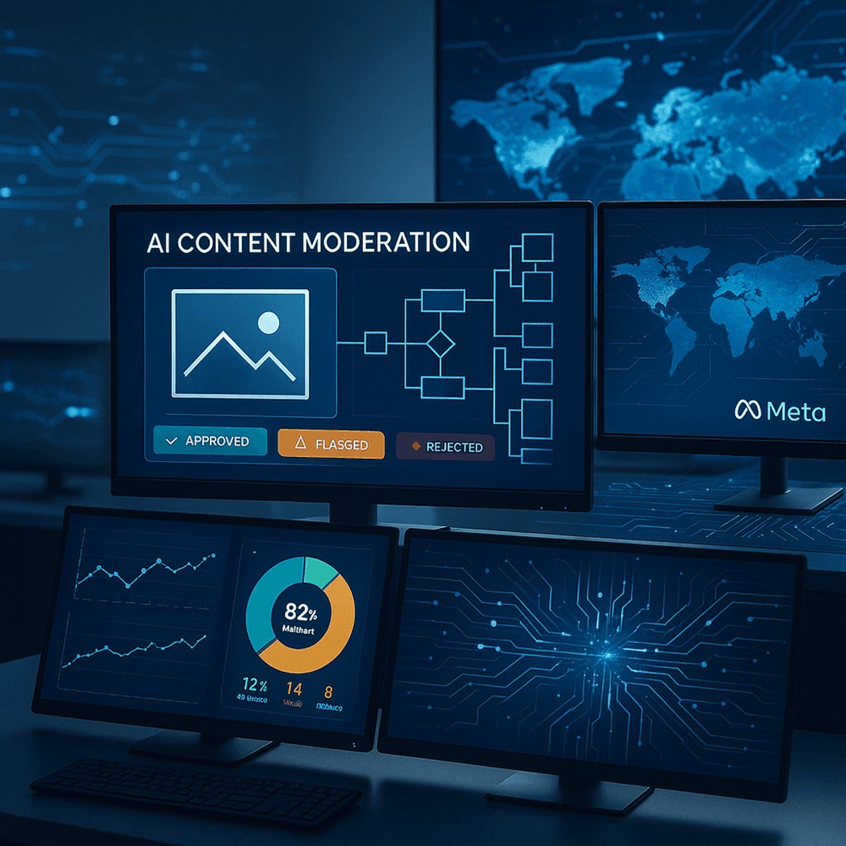 Meta Replaces Human Moderators with AI in Major Automation Push