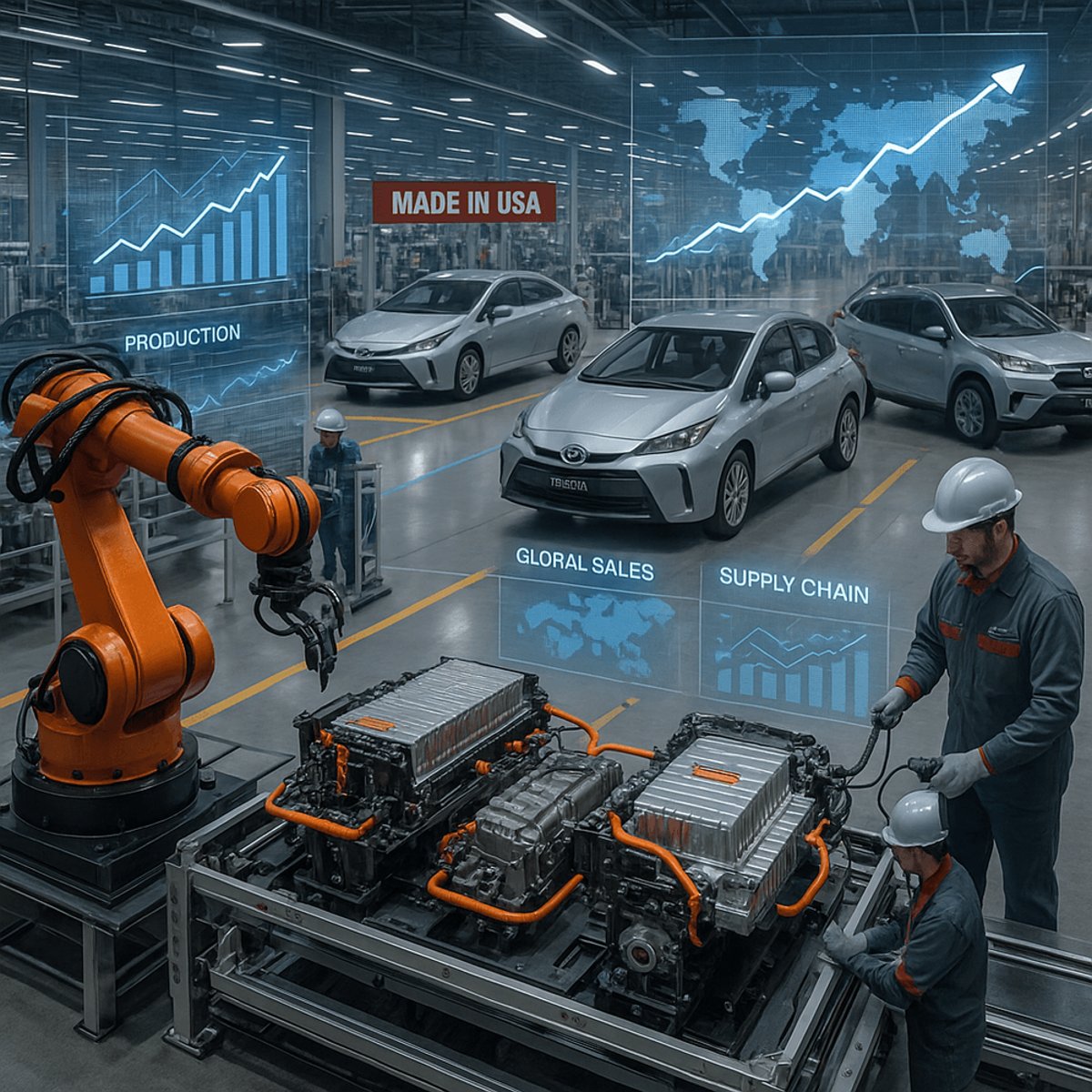 Toyota hits 10.5M sales, shrugs off Trump tariffs