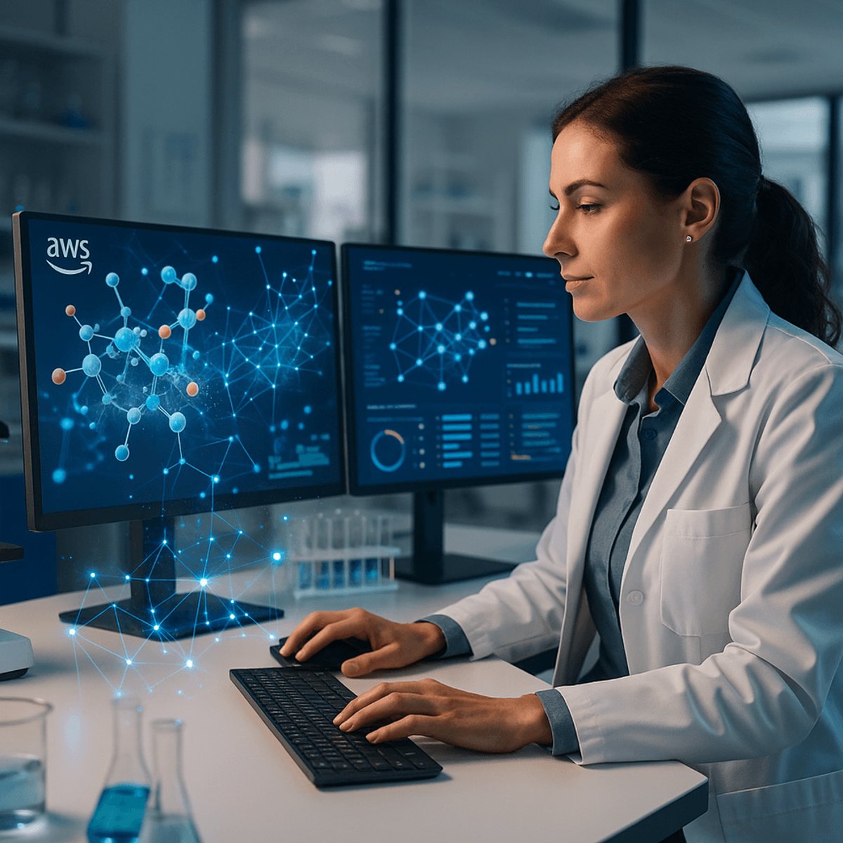 AWS Launches Bio Discovery AI to Speed Drug Development