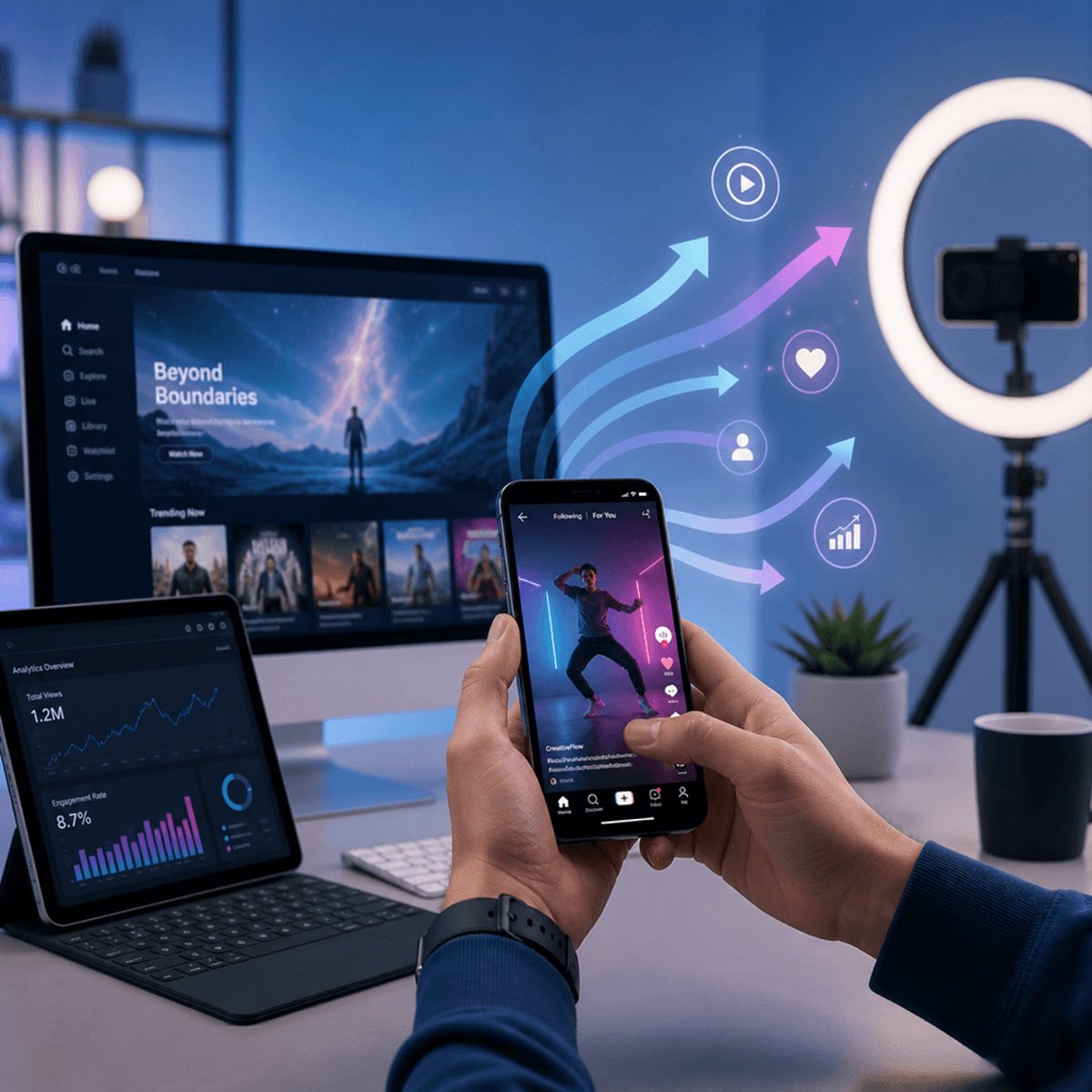 Disney+ Taps TikTok Creators for Short-Form Video Feed