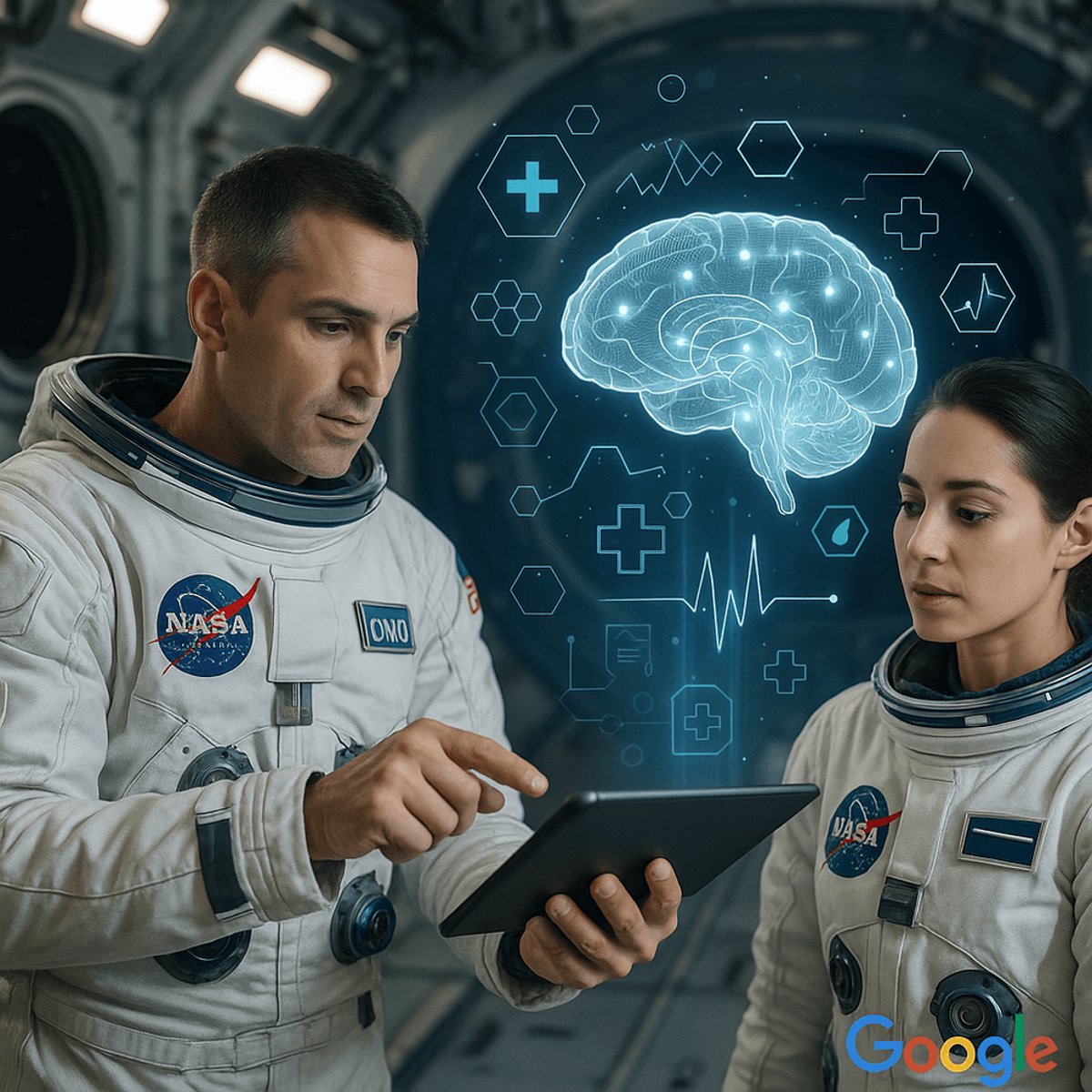 AI for Astronaut Health: NASA & Google's Innovation