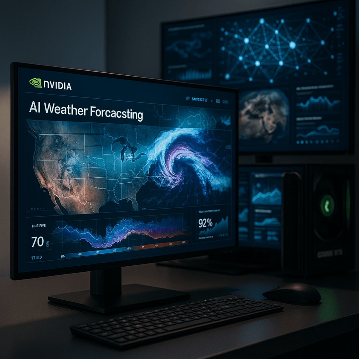 Nvidia launches AI weather models that beat Google's GenCast