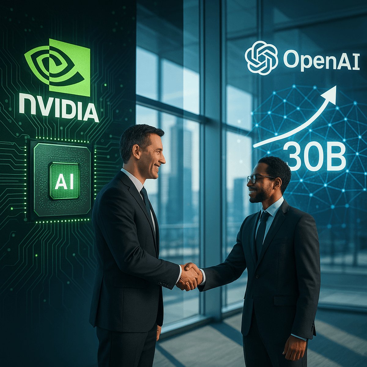 Nvidia Eyes $30B OpenAI Stake in Separate Deal from Infrastructure Pact