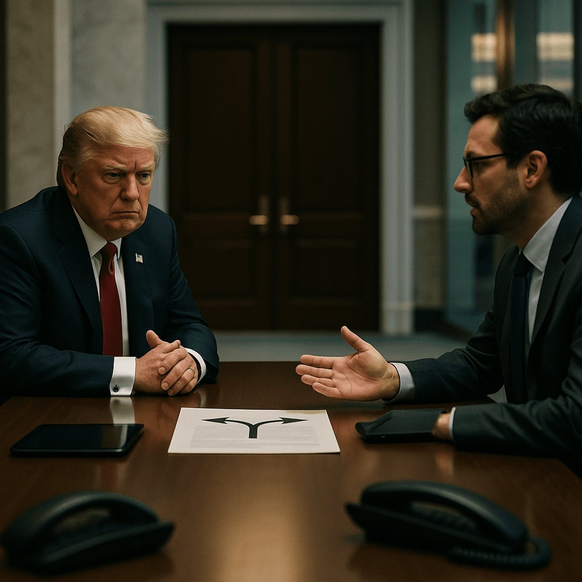 Trump Denies Knowledge of Anthropic CEO's White House Meeting