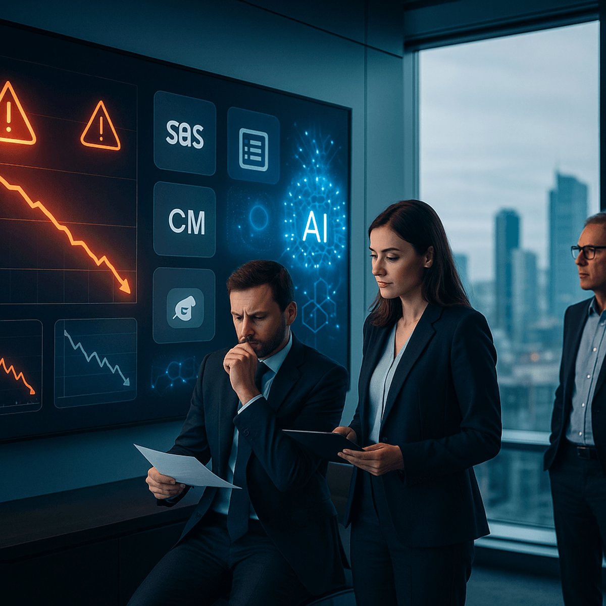 SaaS Faces 'Existential' Crisis as AI Sparks Selloff