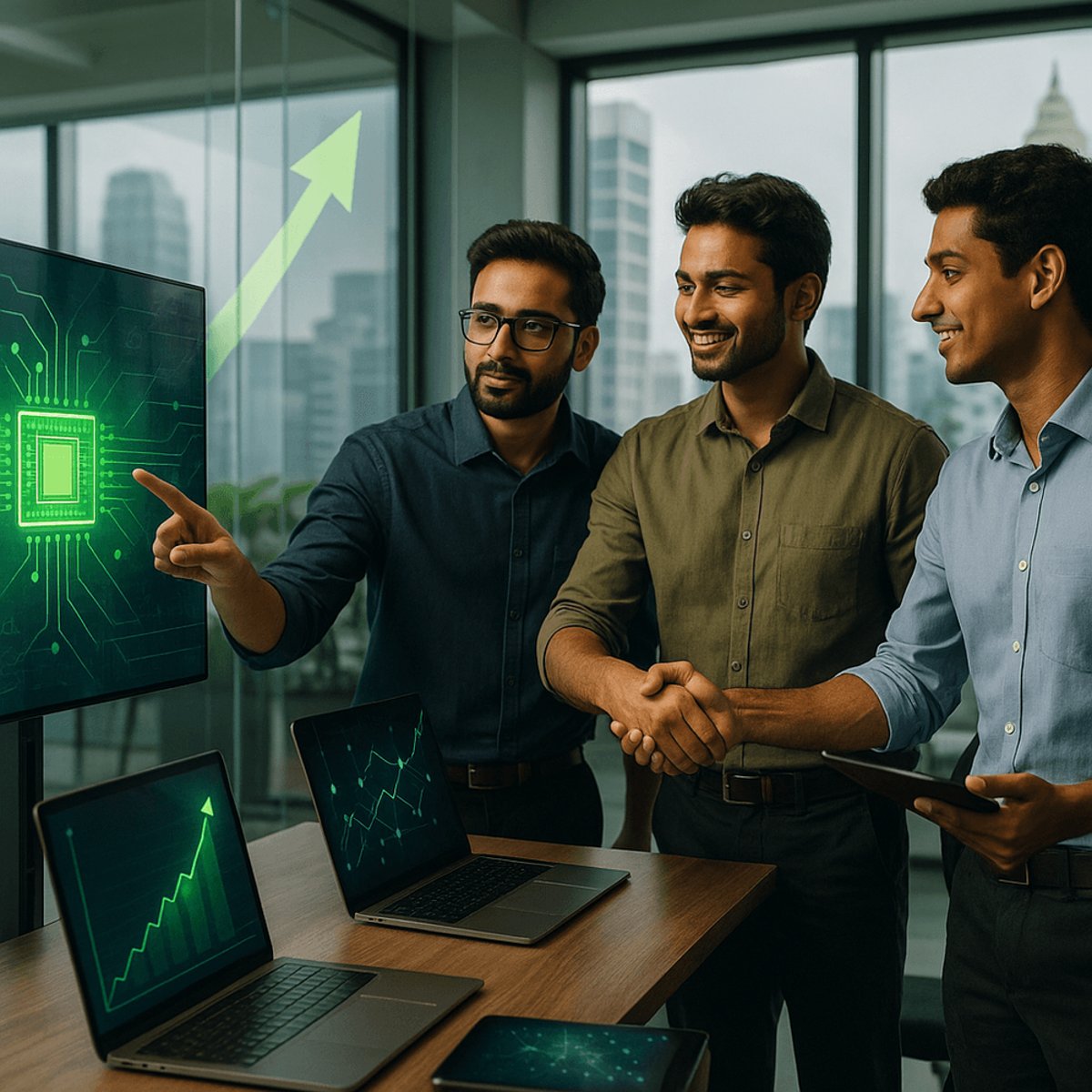Nvidia Taps Indian VCs to Scout Next AI Unicorns