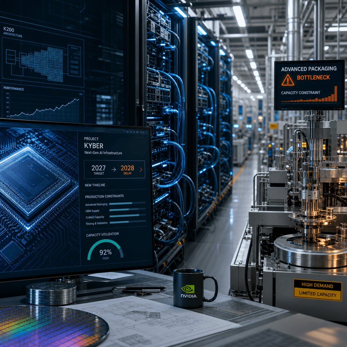 Nvidia's Kyber rack delayed to 2028 as chip giant hits limits