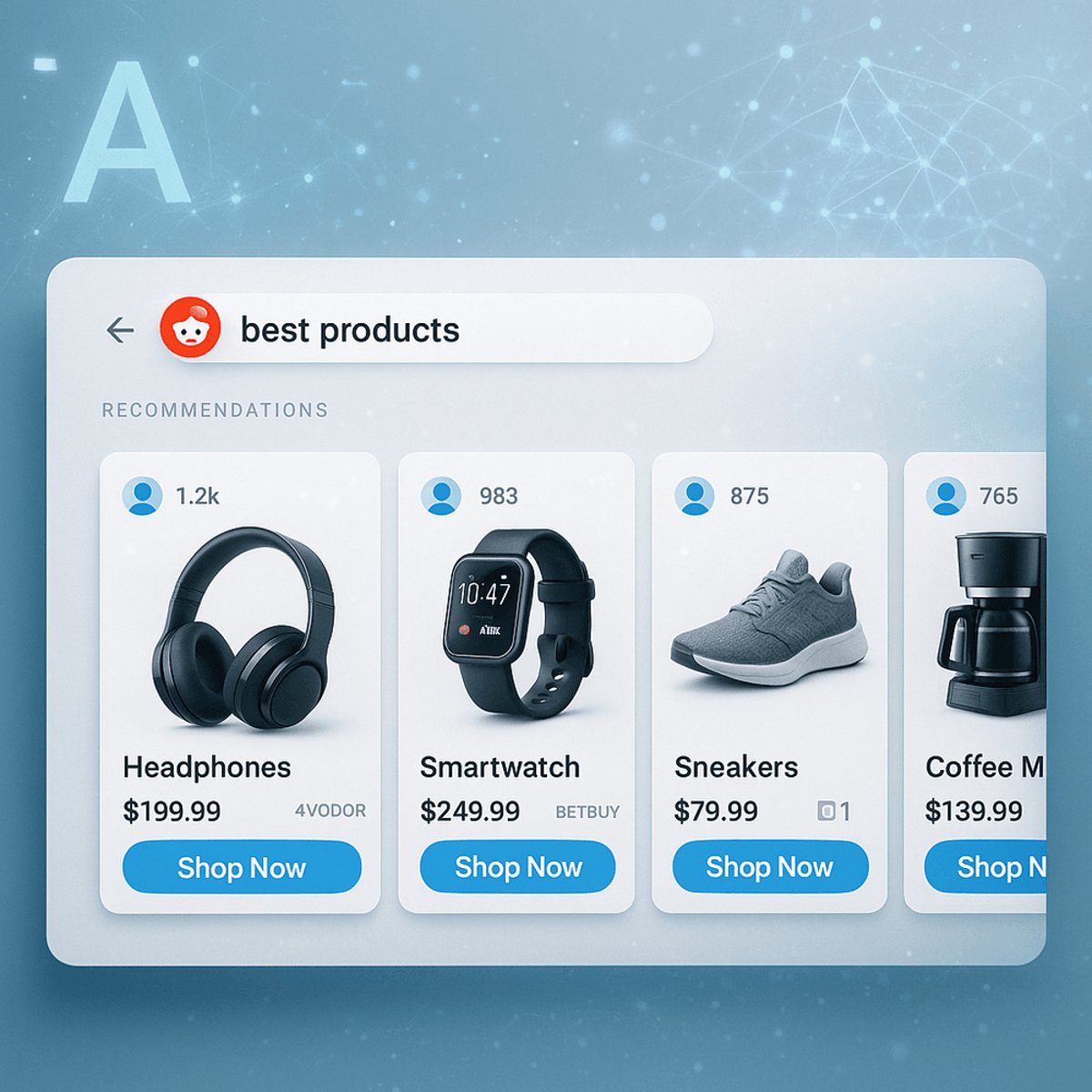 Reddit Tests AI Shopping Search With Product Carousels