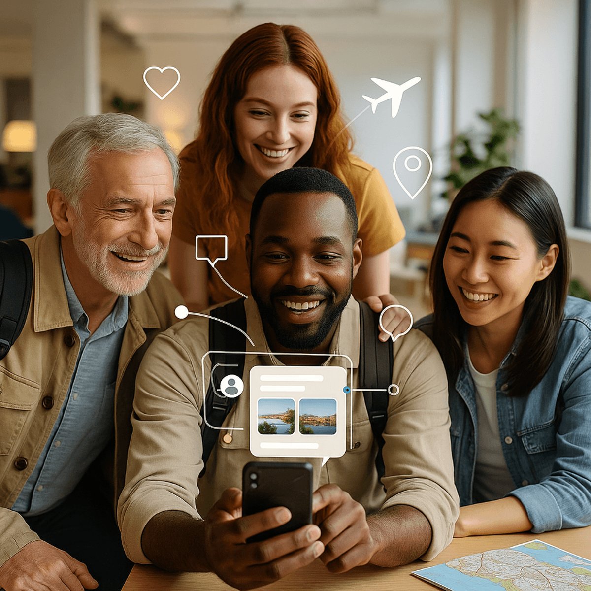 Airbnb Launches Social Features to Connect Fellow Travelers