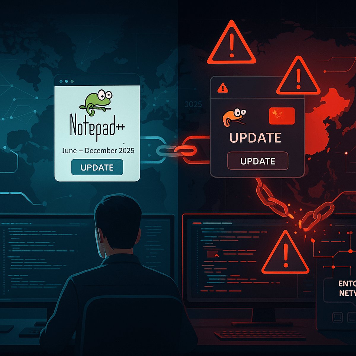 Chinese Hackers Hijack Notepad++ Updates for Months | The Tech Buzz