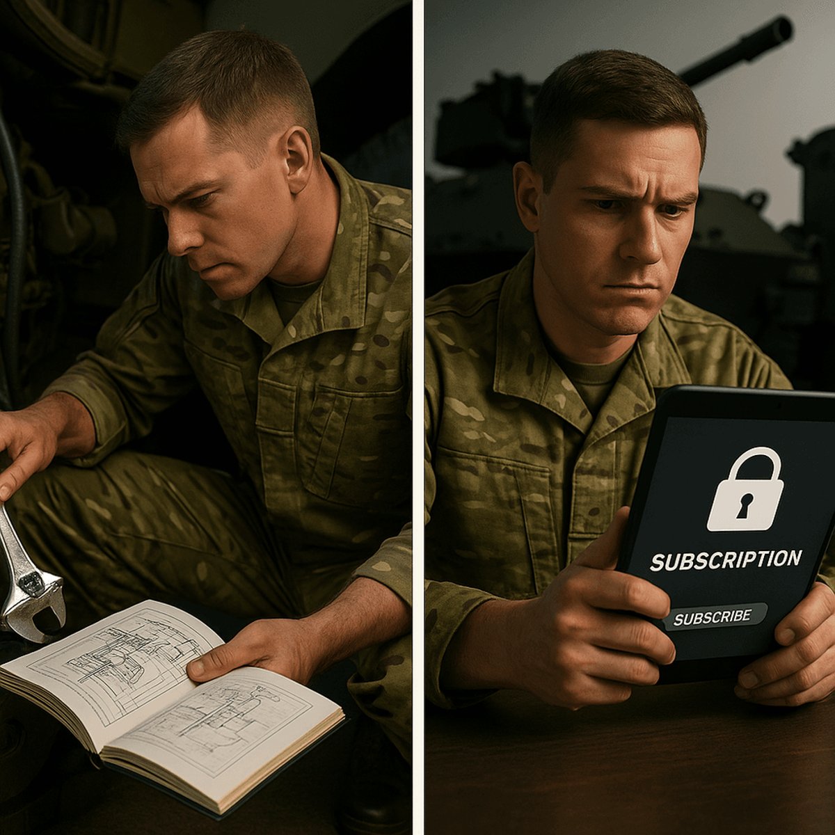 Defense Contractors Block Military Right-to-Repair, Push Subscriptions