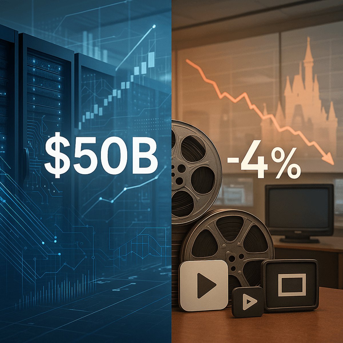 Anthropic drops $50B on AI infrastructure as Disney stumbles