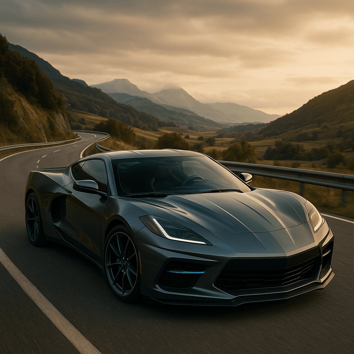 Corvette E-Ray Brings Hybrid Power to Europe's Roads