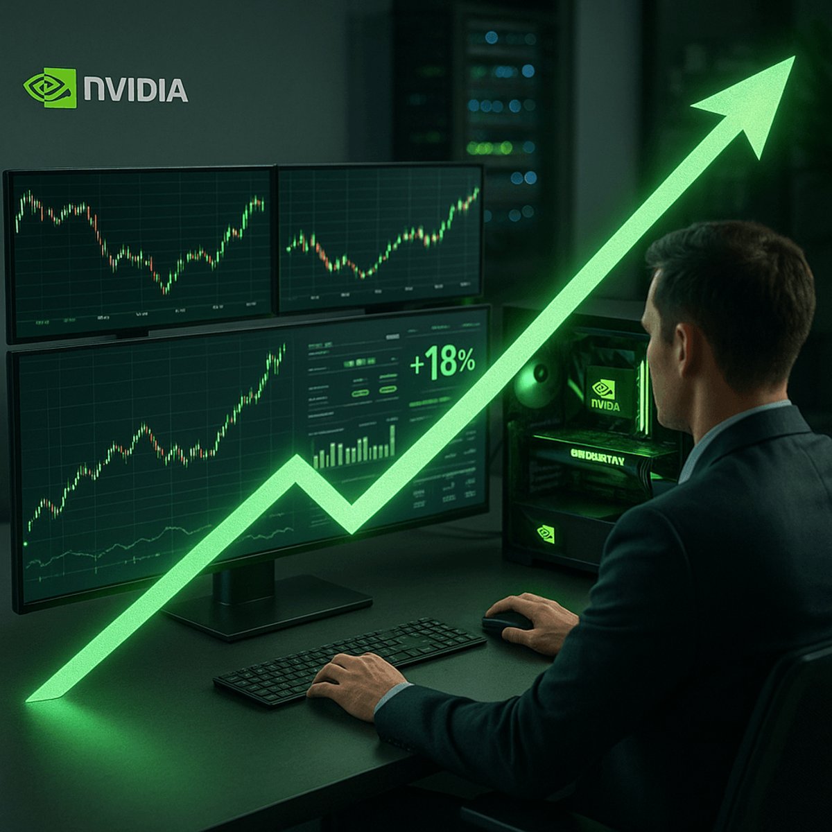 Nvidia Hits 10-Day Win Streak, Denies PC Acquisition Talks