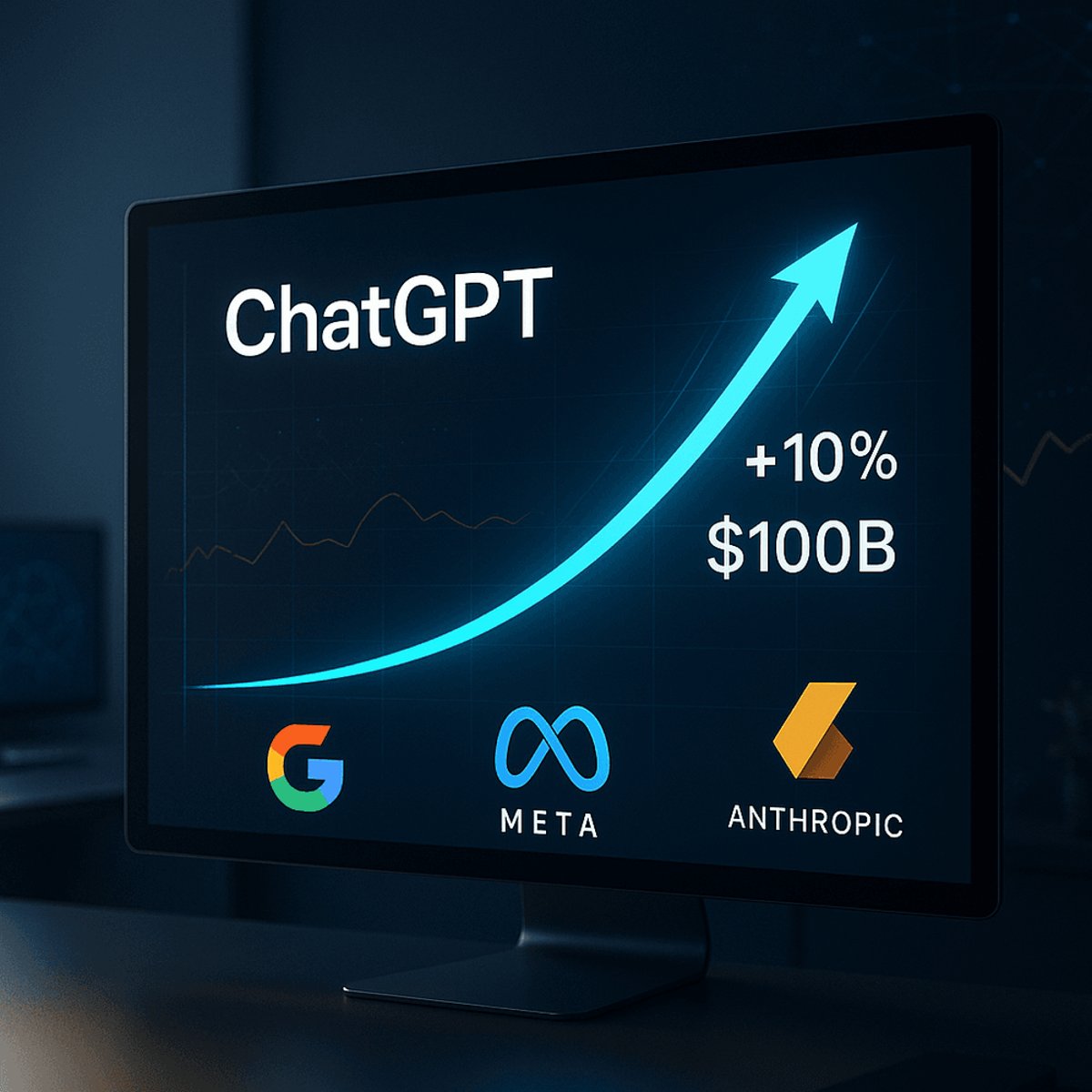 OpenAI's ChatGPT growth reaccelerates past 10% as $100B round looms