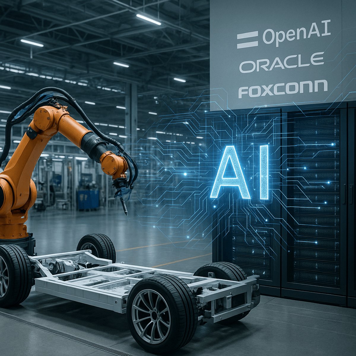 SoftBank's AI Move: Ohio Factory Shift to AI Servers