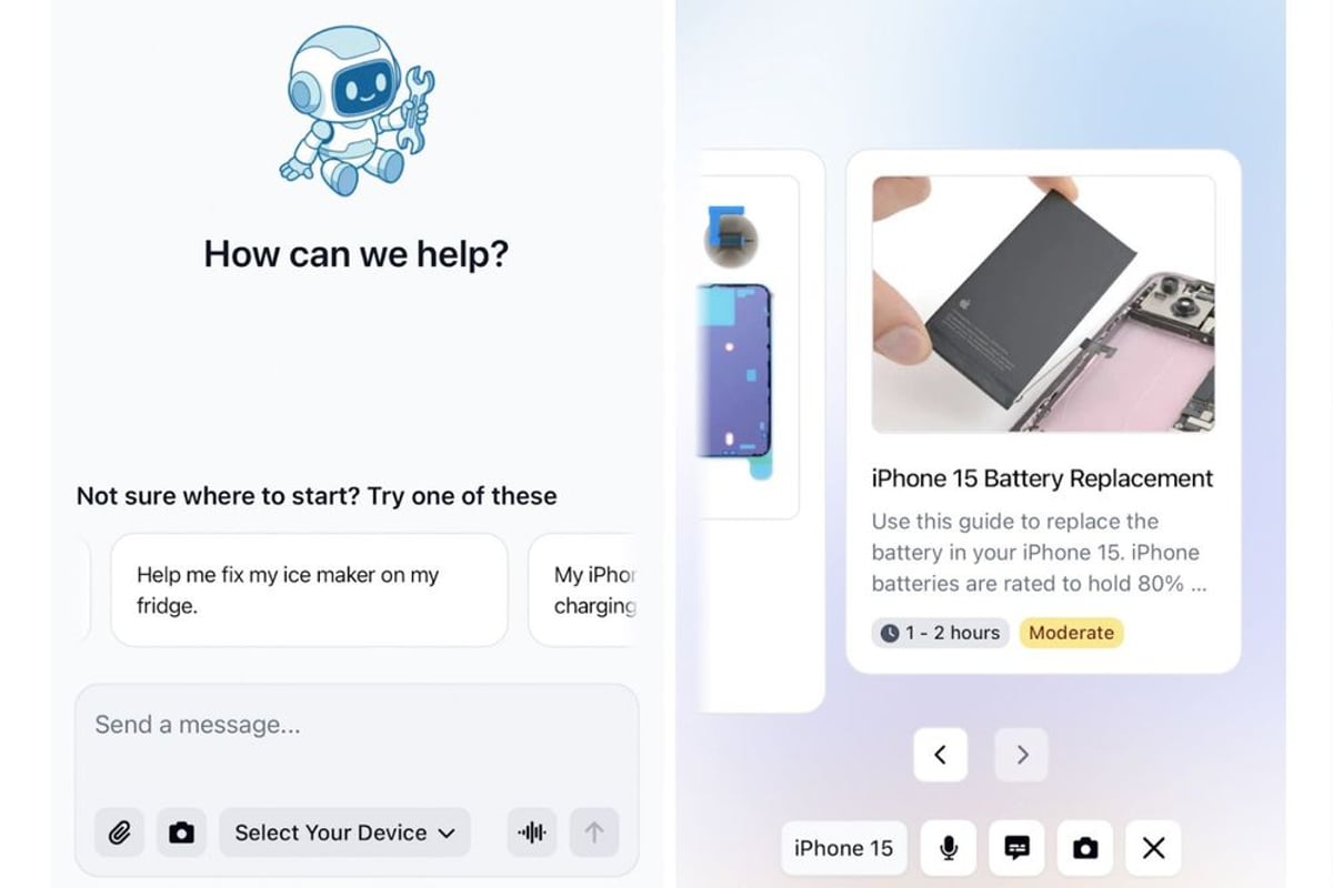 iFixit Launches AI-Powered FixBot to Guide DIY Device Repairs