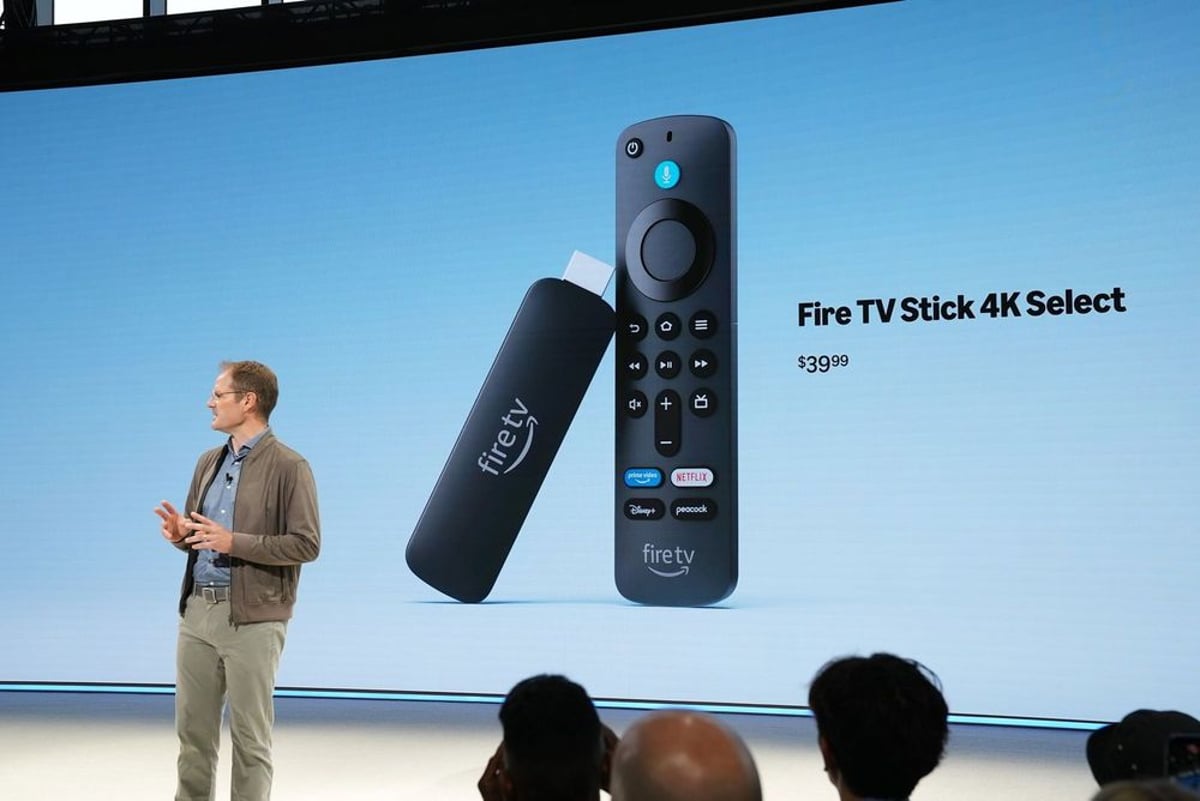 Amazon's Fire TV Stick 4K Select launches at $39.99 in October