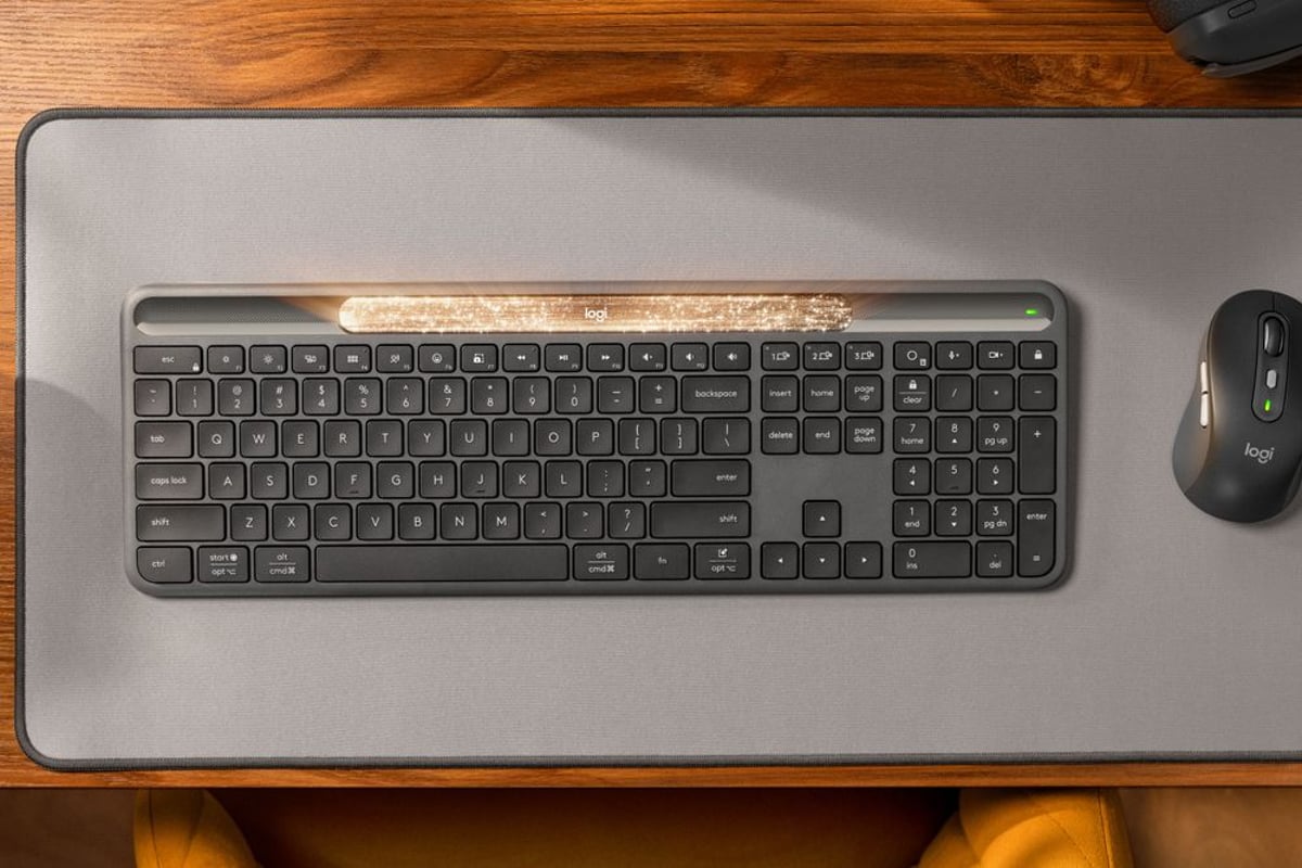 Logitech revives solar keyboards with AI-powered K980