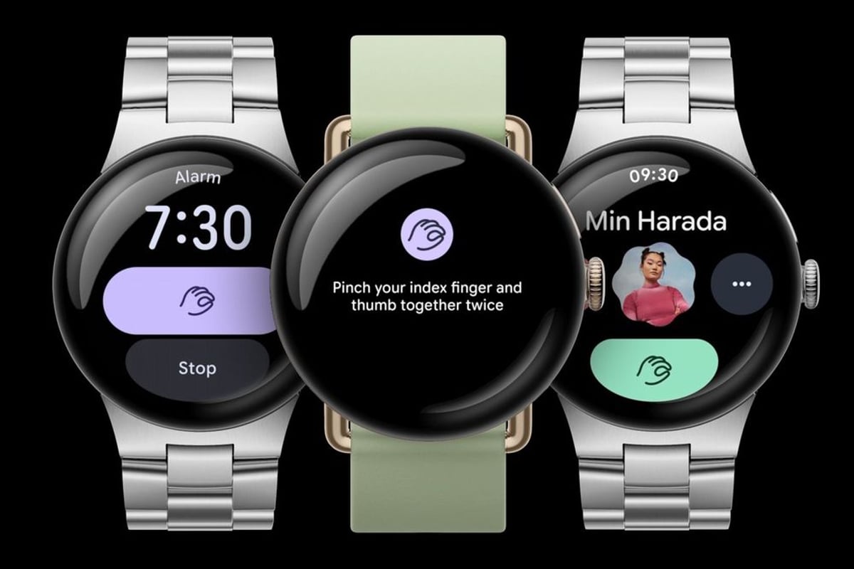 Google Pixel Watch 4 Gets Double Pinch Gestures in Major Update