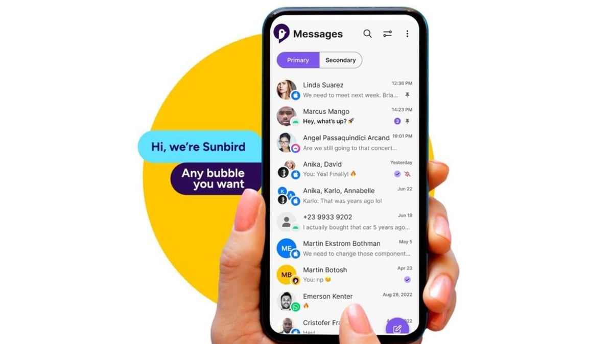 Sunbird Returns: iMessage for Android at $2.99/Month