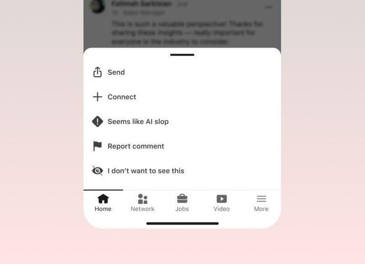 LinkedIn's AI Slop Button Hits 1M Clicks in Three Weeks