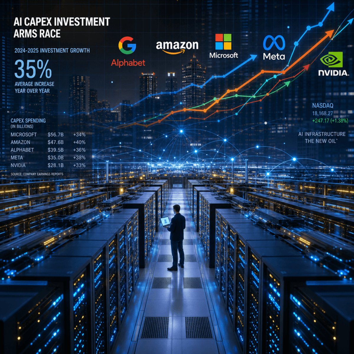 Alphabet Sets AI Spending Bar as Big Tech Capex Race Heats Up