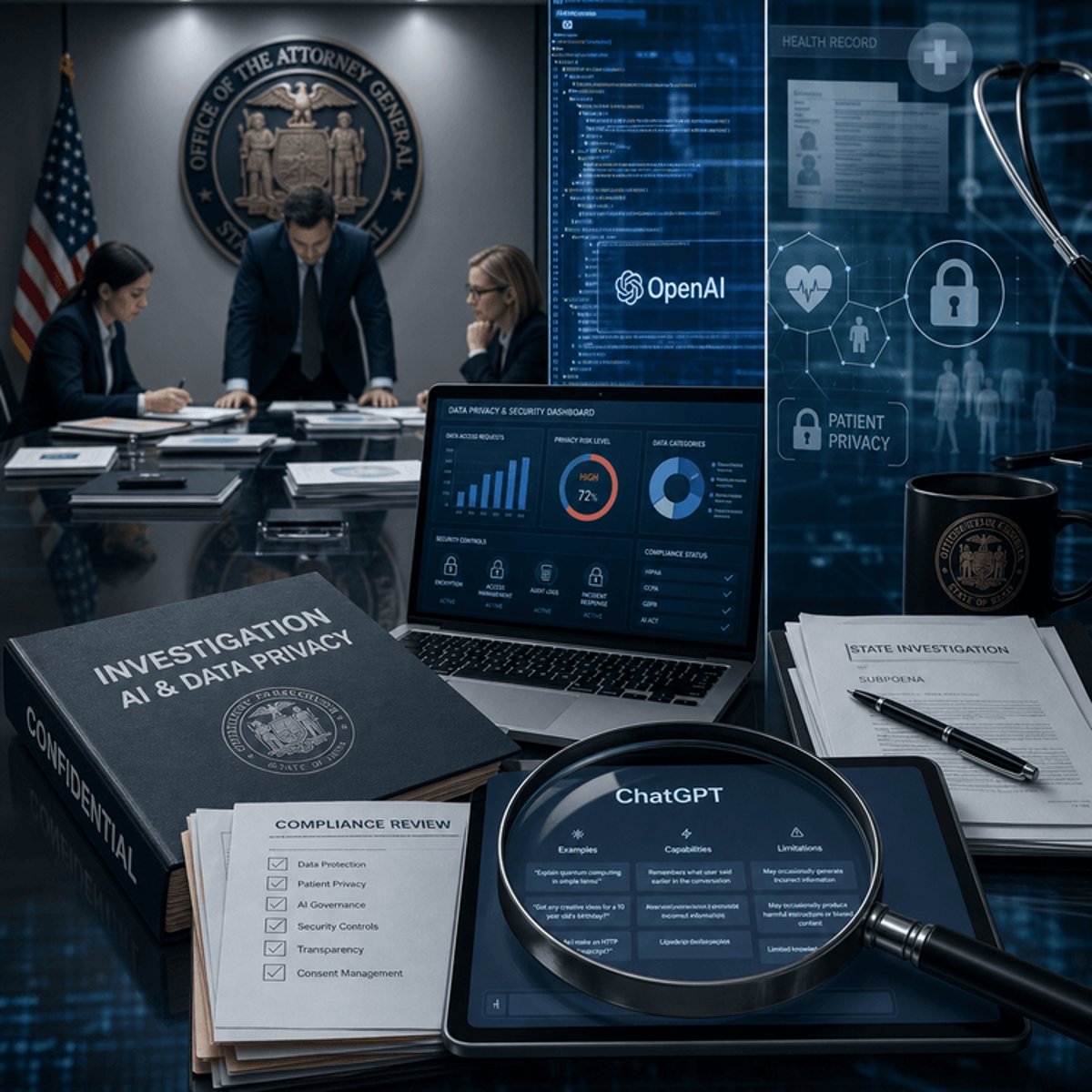 OpenAI Faces State AG Probe Over Ads and Health Data