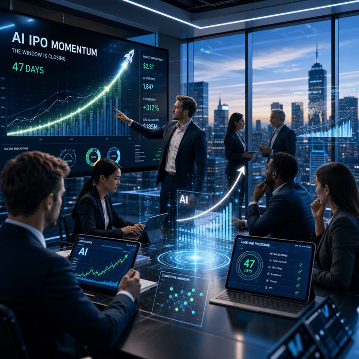 AI Startups Rush to IPO, Riding SpaceX Market Momentum