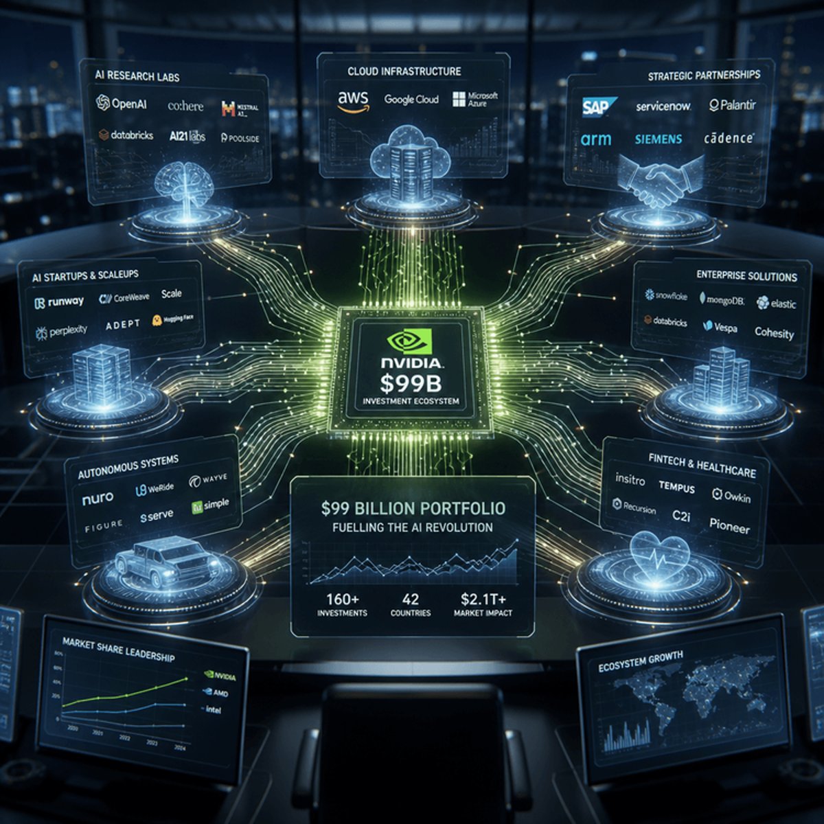 Nvidia's $99B Bet: AI's Biggest Backer Emerges