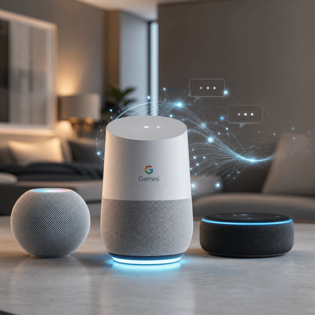 Google Home Speaker with Gemini AI Takes on Apple and Amazon