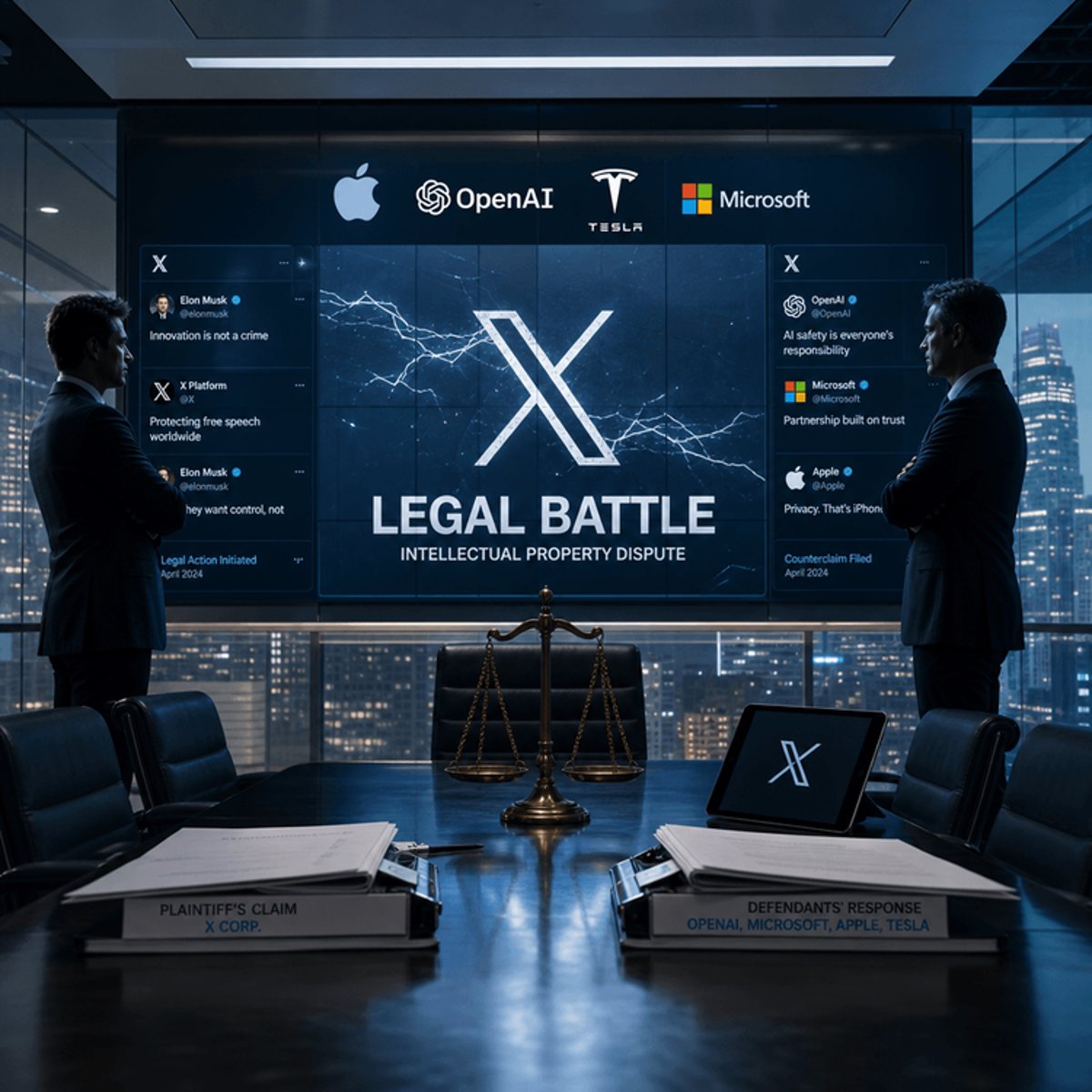 Musk and Altman Clash on X as Apple Sues OpenAI