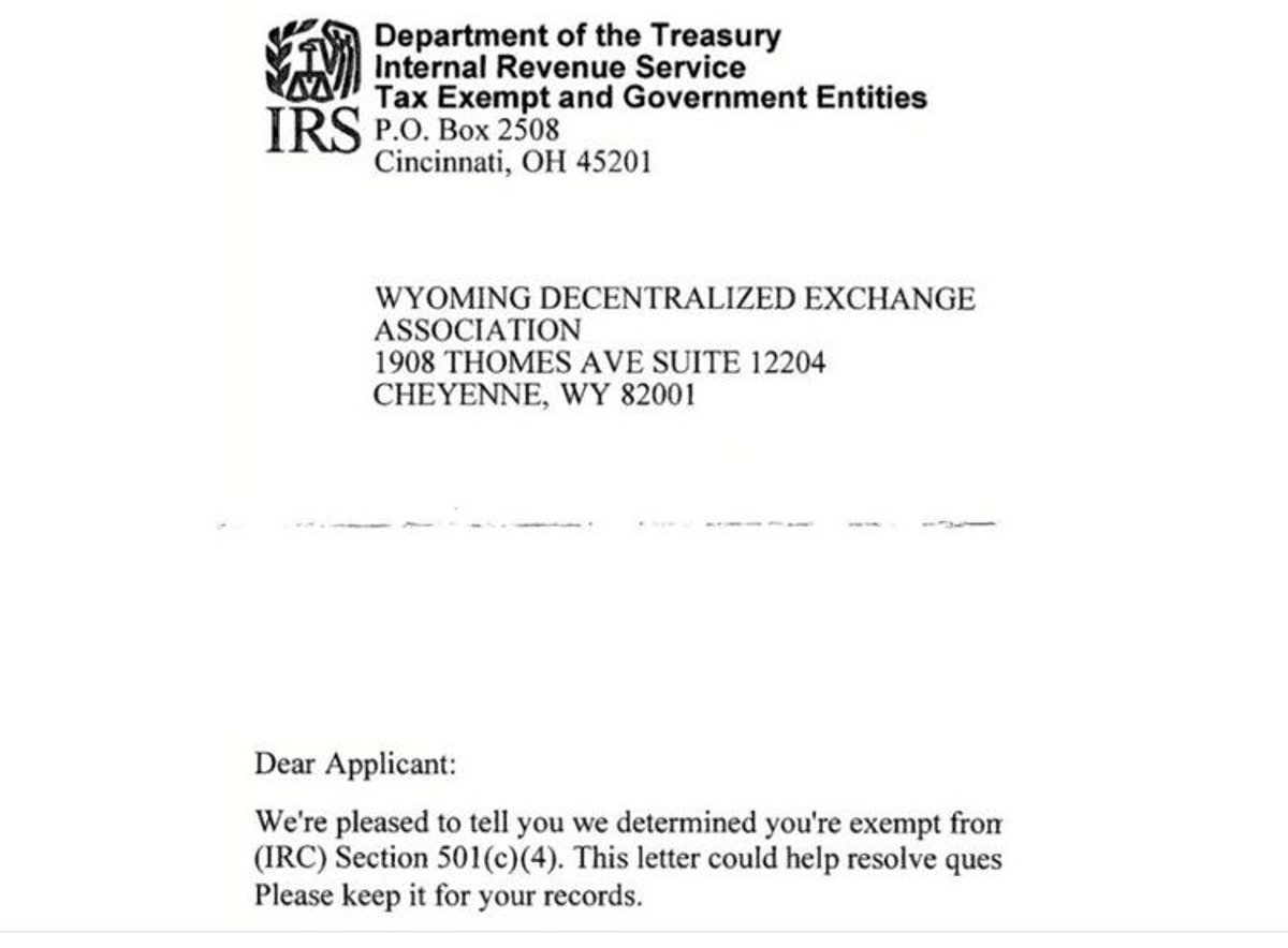 WYDE: First Federal 501(c)(4) Exchange, Hits $14M FDV in 10 Days