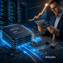 Micron Stock Surges 10% on Revenue Quadruple, 700% Year Gain