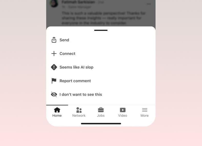 LinkedIn's AI Slop Button Hits 1M Clicks in Three Weeks