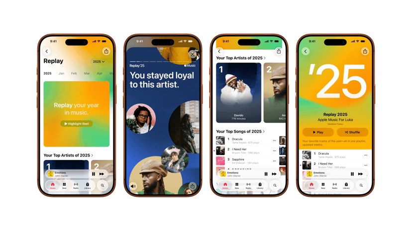 Apple Music Replay 2025 Beats Spotify to Year-End Stats