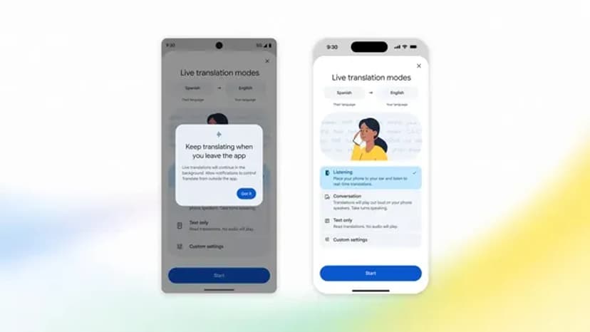 Google Translate Gets Listening Mode, Live Background Mode