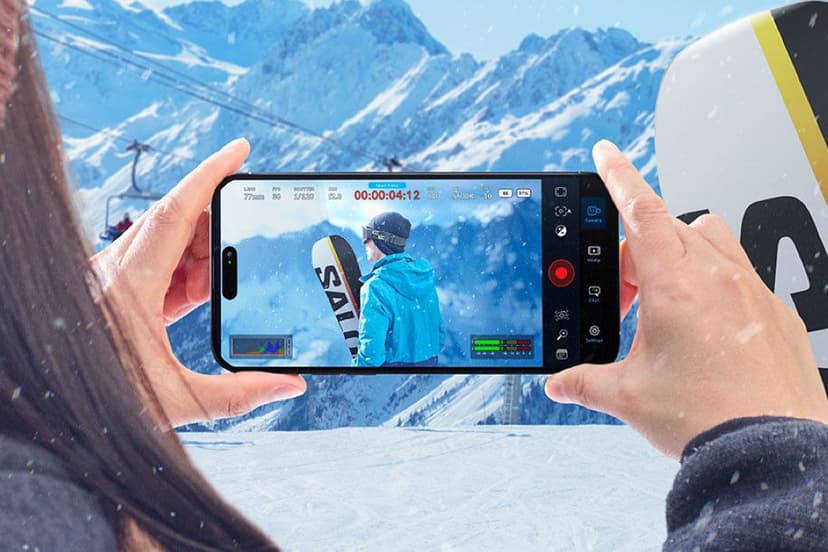 Blackmagic Camera App Adds Direct YouTube & Twitch Streaming