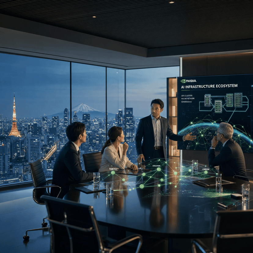 Nvidia's Huang Inks Japan Tech Deals Across Entire Ecosystem