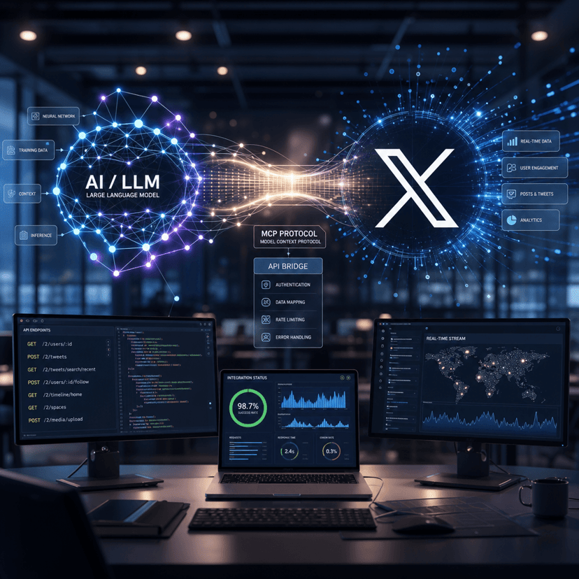 X Launches MCP Server to Bridge AI Apps and Platform API