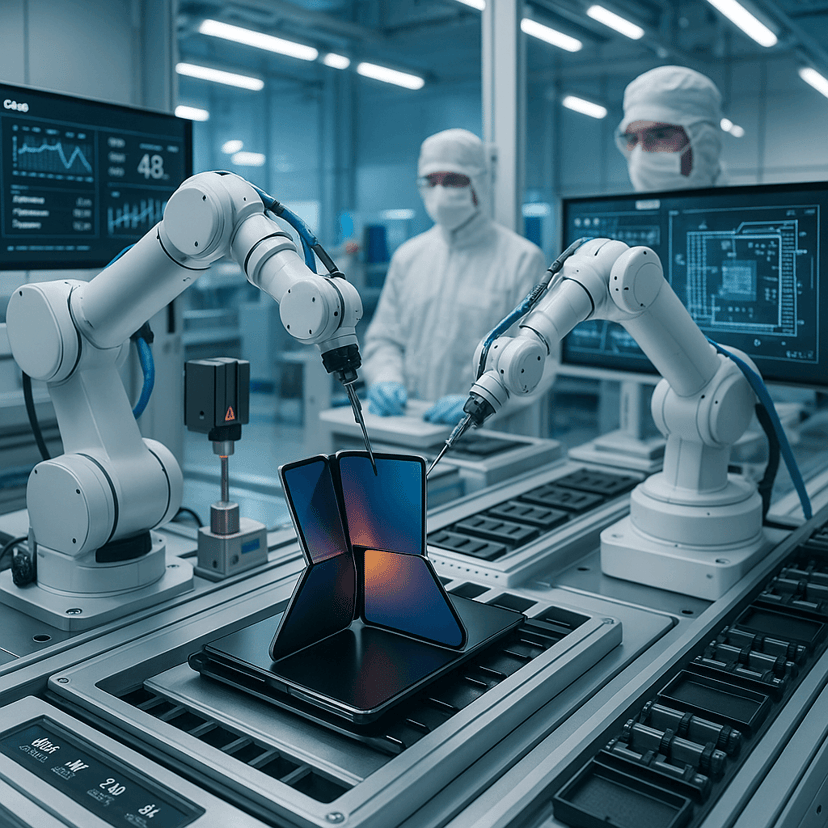 Samsung Unveils Galaxy Z TriFold Manufacturing Secrets