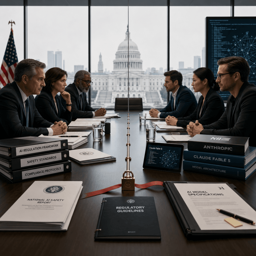 Anthropic, White House Deadlocked on Claude Fable 5 Risks